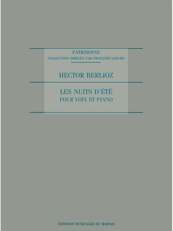 Hector Louis Berlioz: Les Nuits d'Eté Op.7 - High Voice/Piano