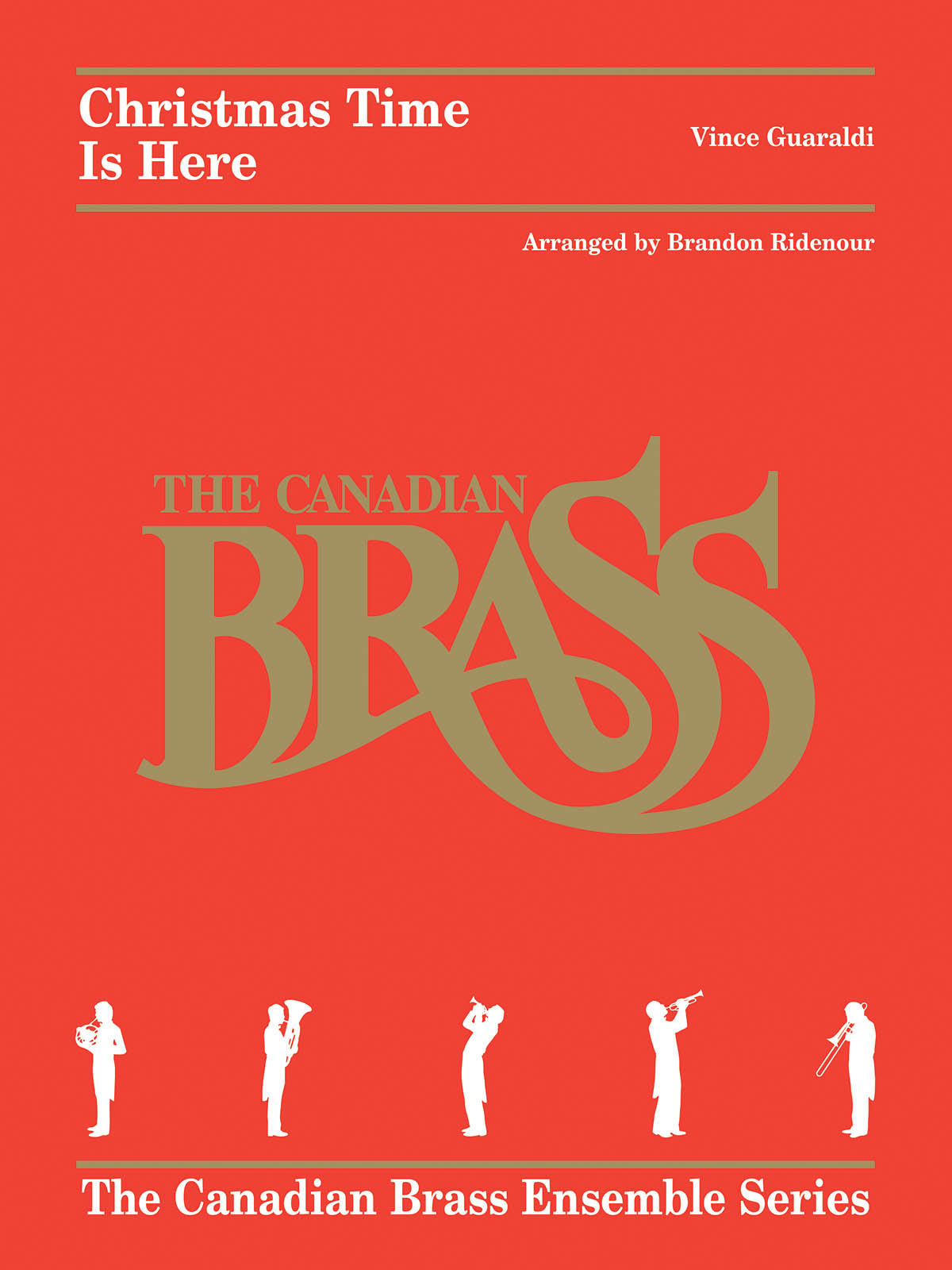 Guaraldi Vince Christmas Time Is Here (Ridenour) Brass Quintet Sc/Pts