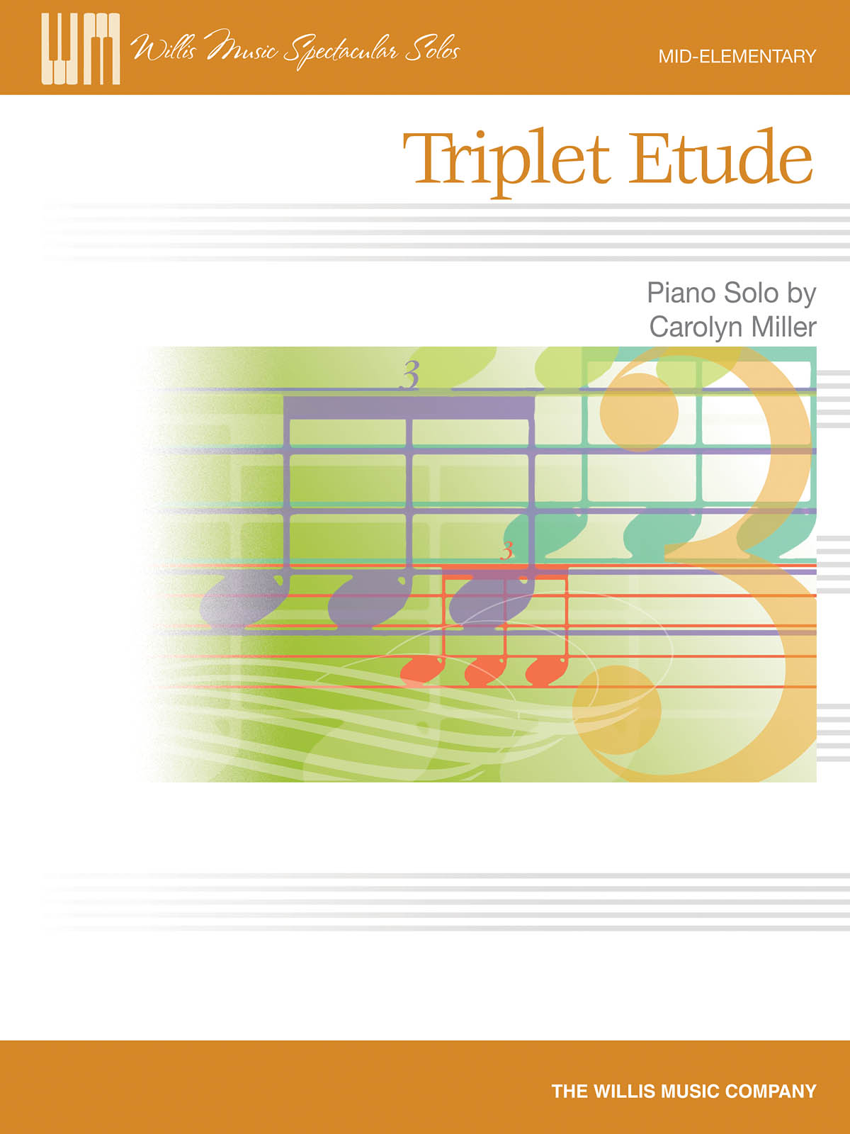 Miller Triplet Etude Pf Solo Sheet
