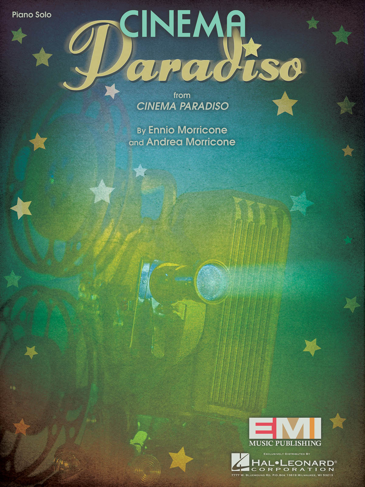 MORRICONE ENNIO & ANDREA CINEMA PARADISO PIANO SOLO SHEET