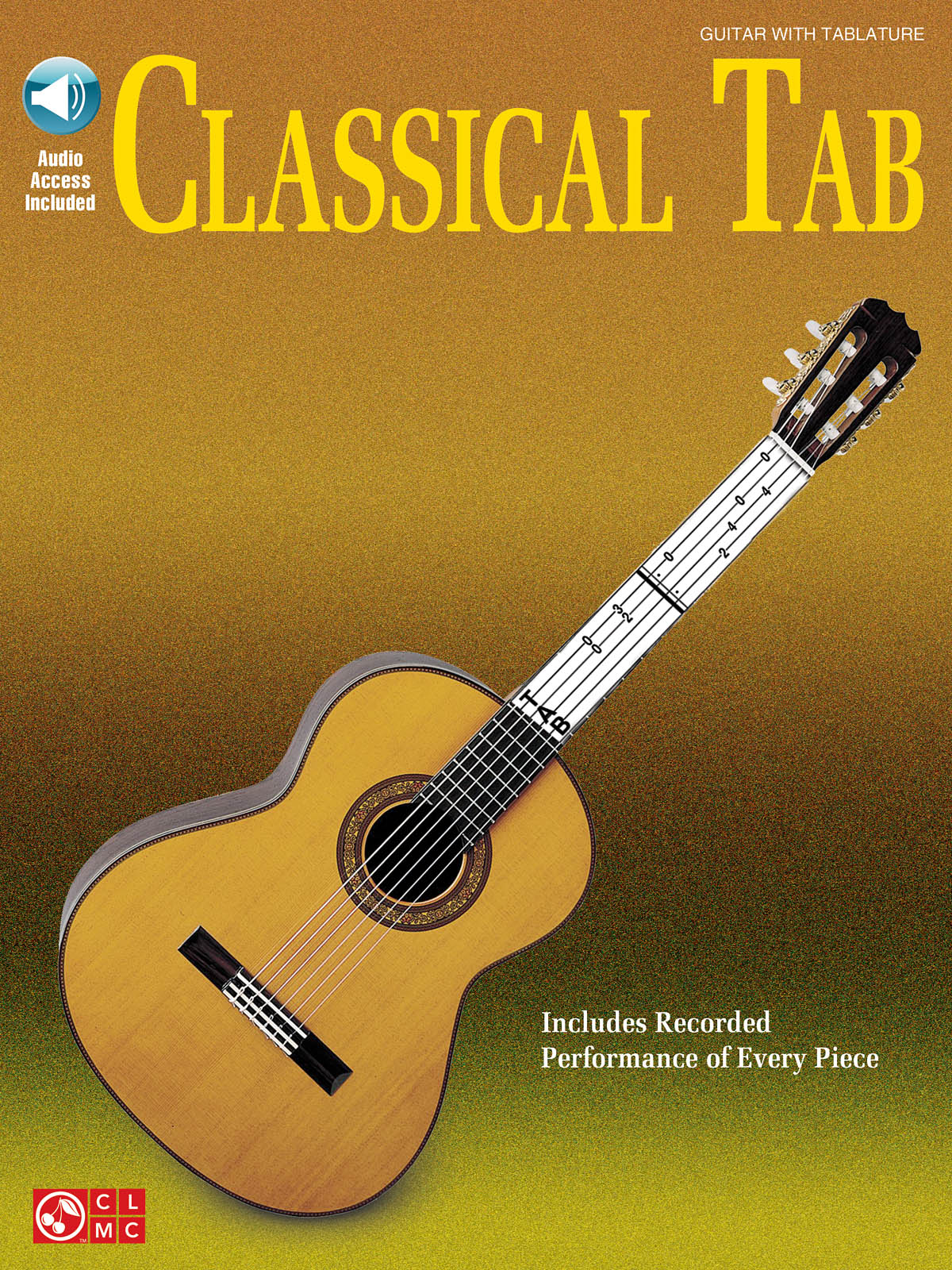 CLASSICAL TAB GUITAR TAB GTR BK/CD