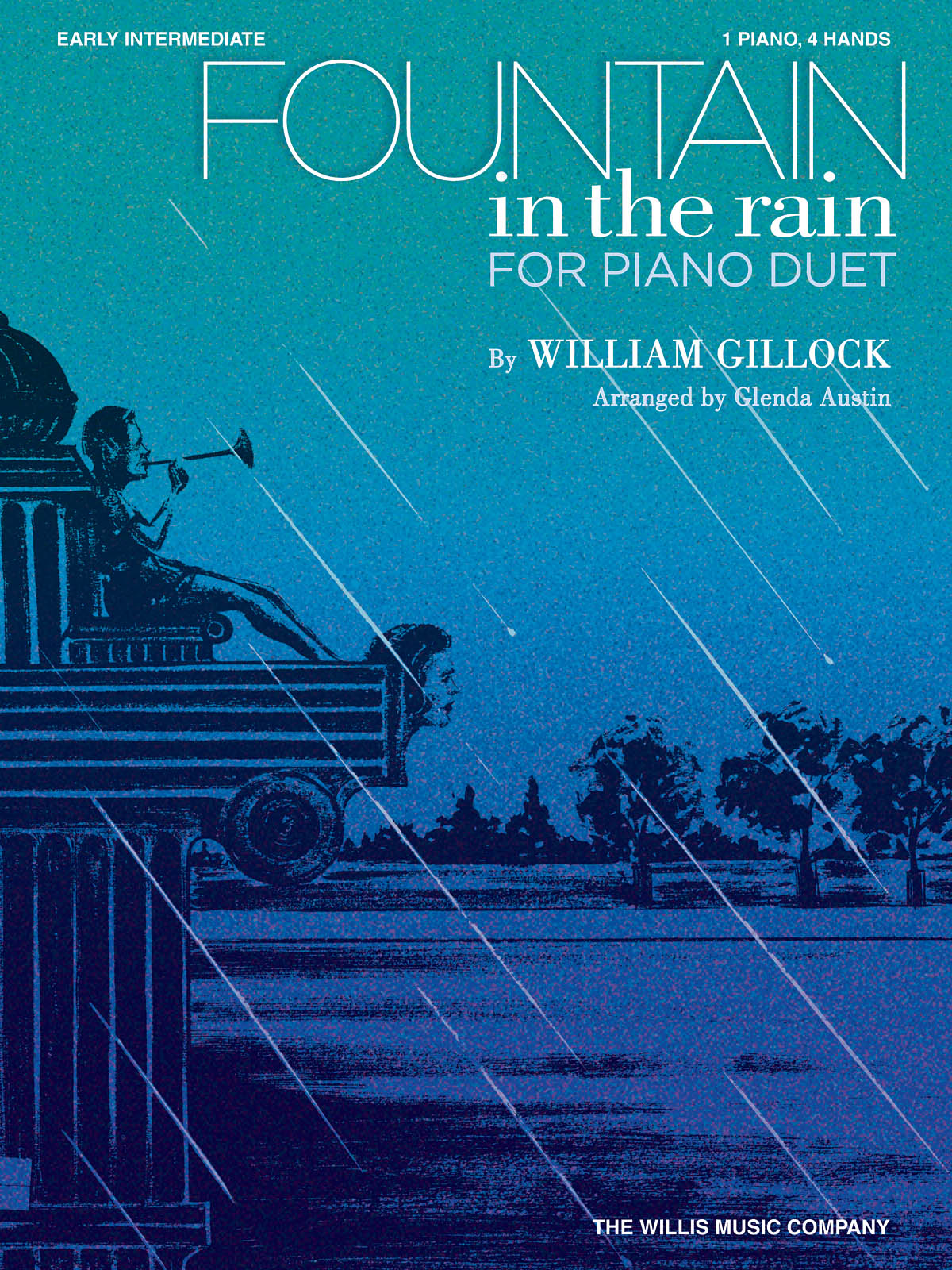Gillock Fountain In The Rain Pfduet