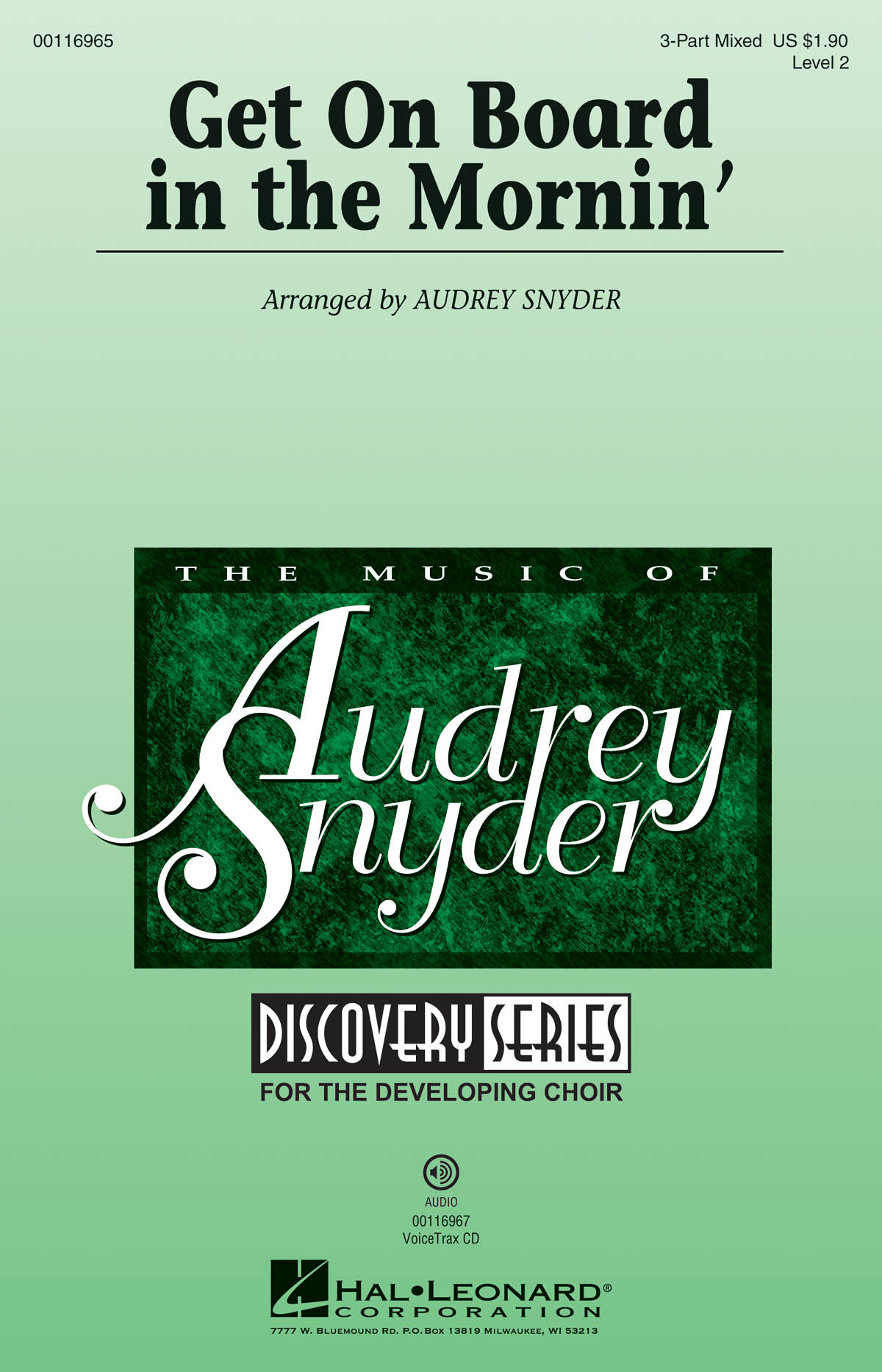 Get On Board (Snyder) 3pt Mixed Chor