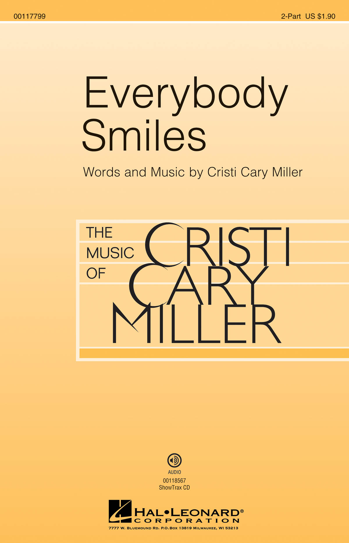 Miller Everybody Smiles 2pt Chor