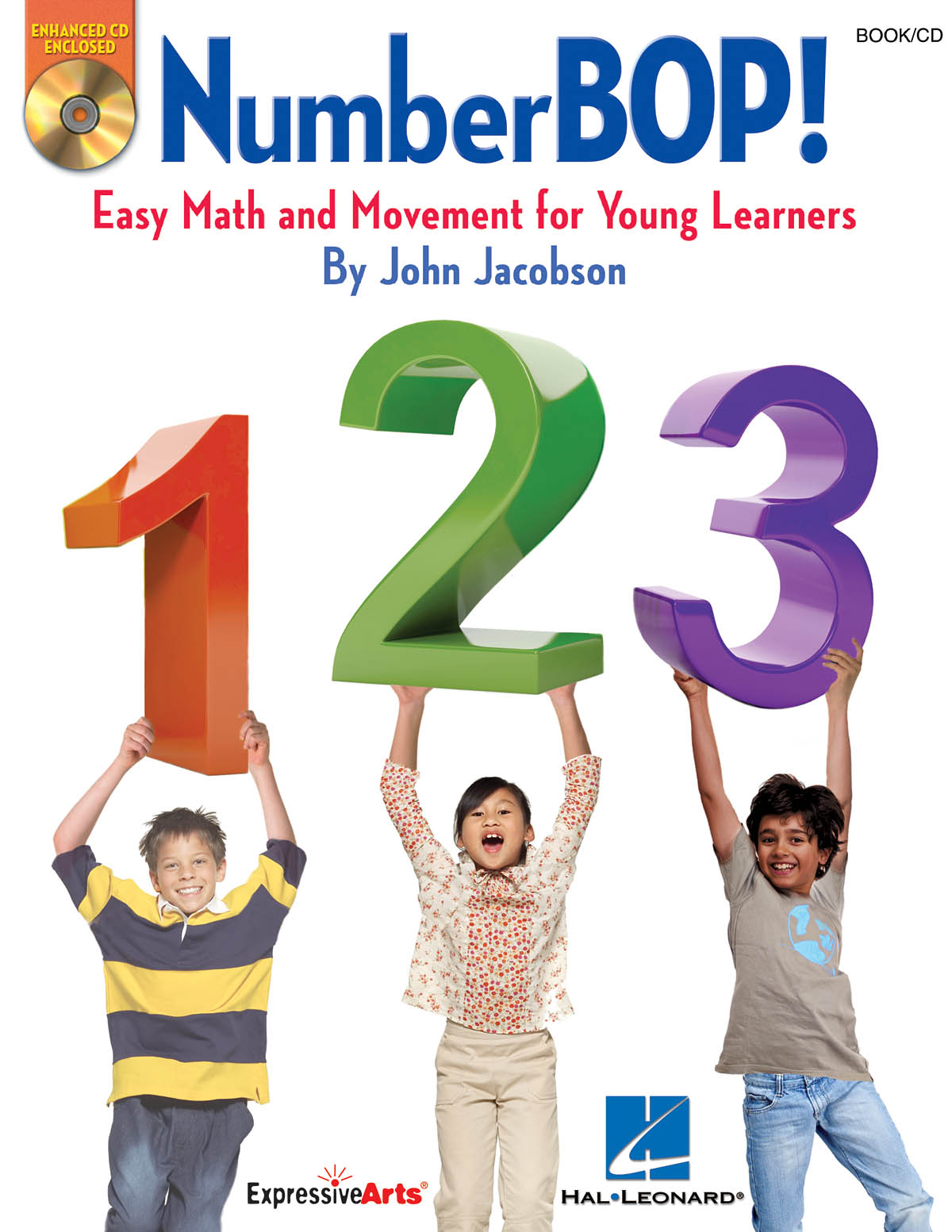 Jacobson Numberbop Easy Math Bk/Cd