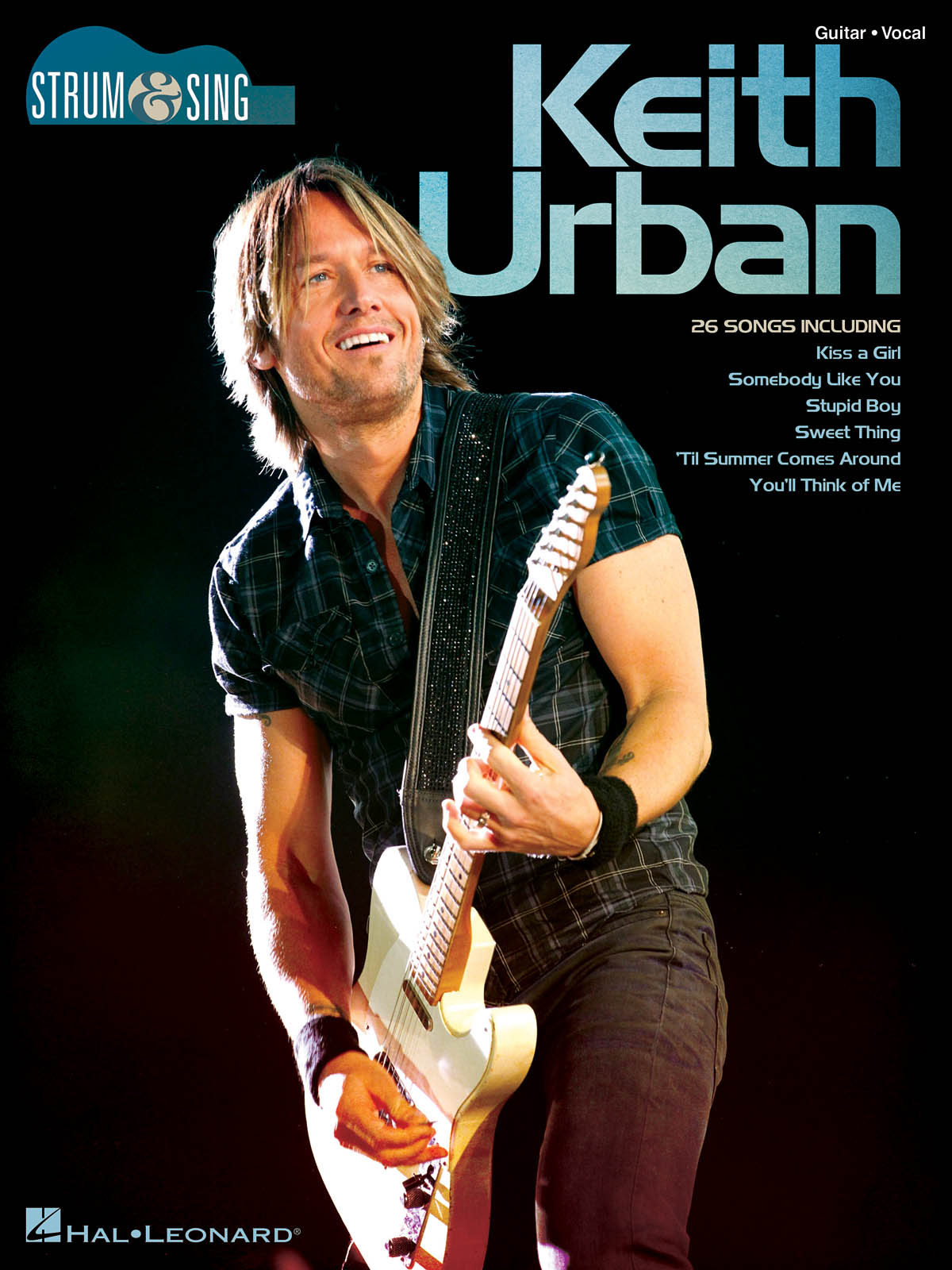 Urban Keith Strum & Sing Easy Gtr Bk