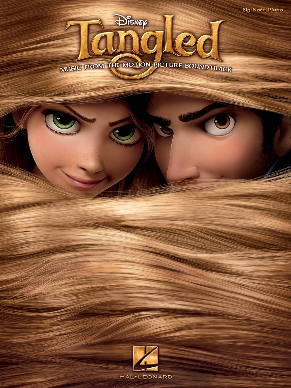 Tangled Music Big Note Pf Bk