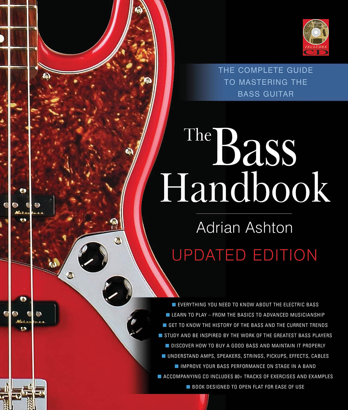 Ashton Adrian The Bass Handbook Mastering Bass Guitar Bgtr Bam Bk
