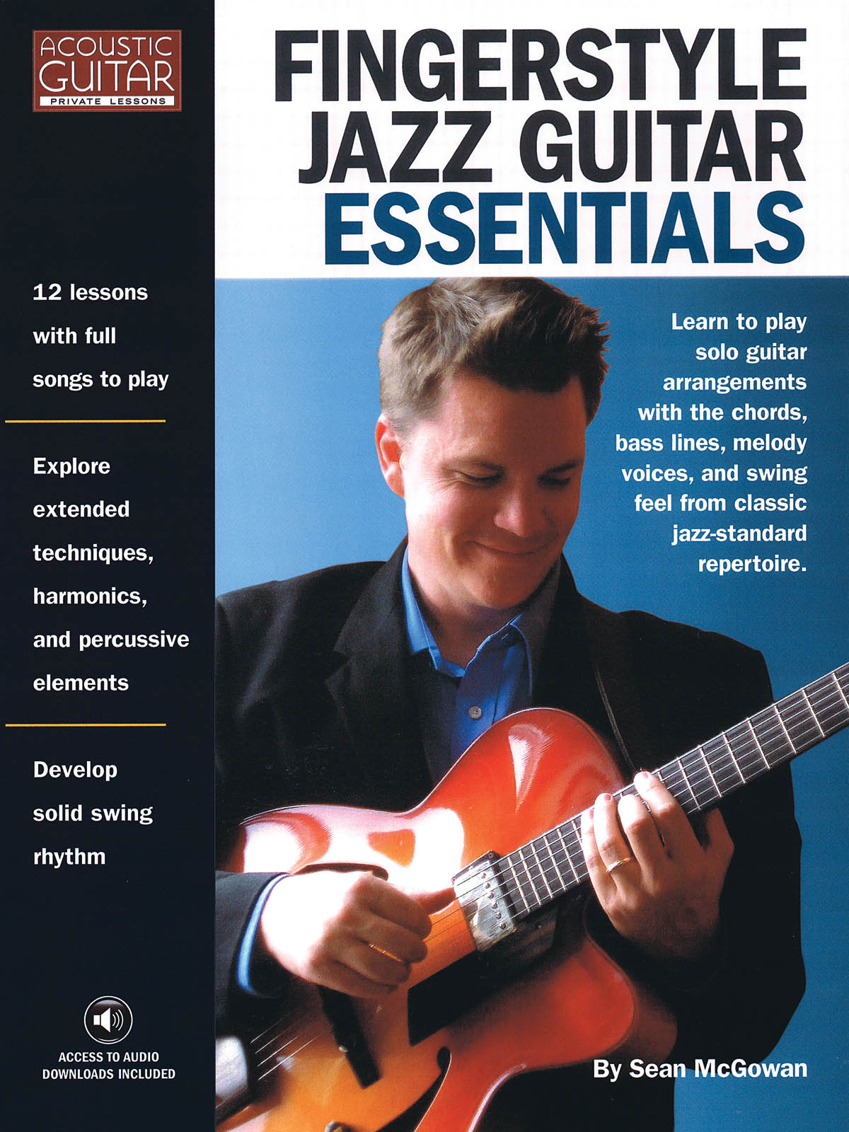 Mcgowan Fingrstyle Jazz Gtr Essen Bk
