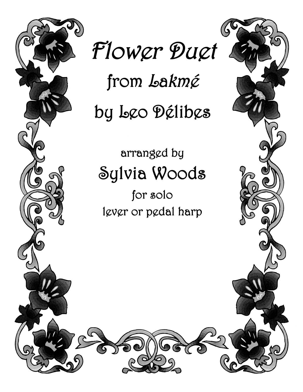 Flower Duet From Lakme (Woods) Harp