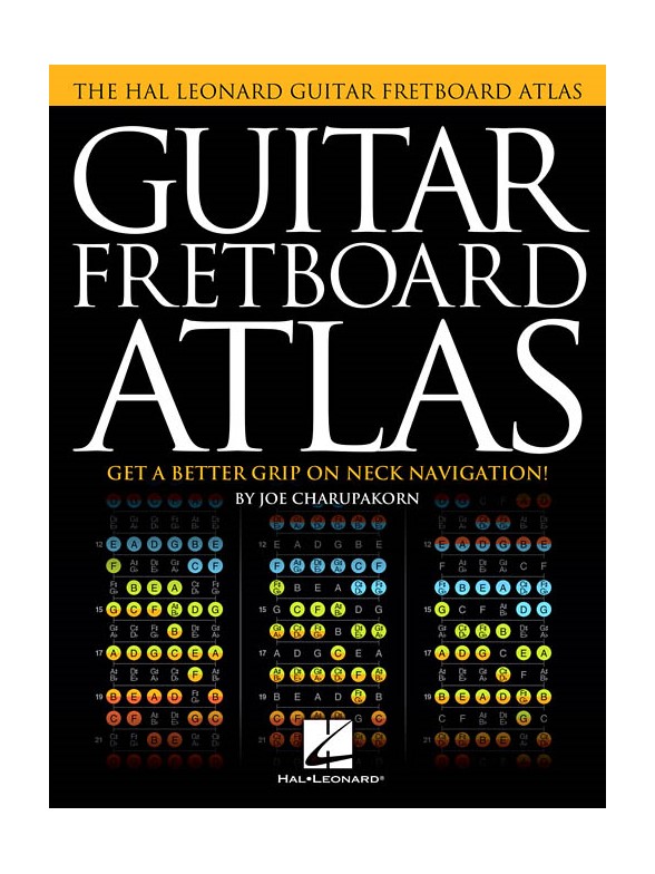 Charupakorn Joe Guitar Fretboard Atlas Neck Navigation Gtr Bk