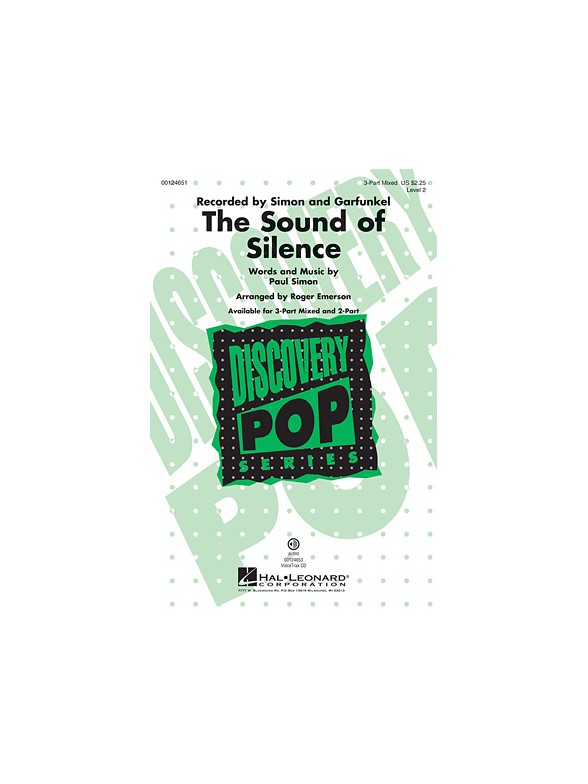 The Sound Of Silence - Discovery Level 2 (3-Part Mixed)