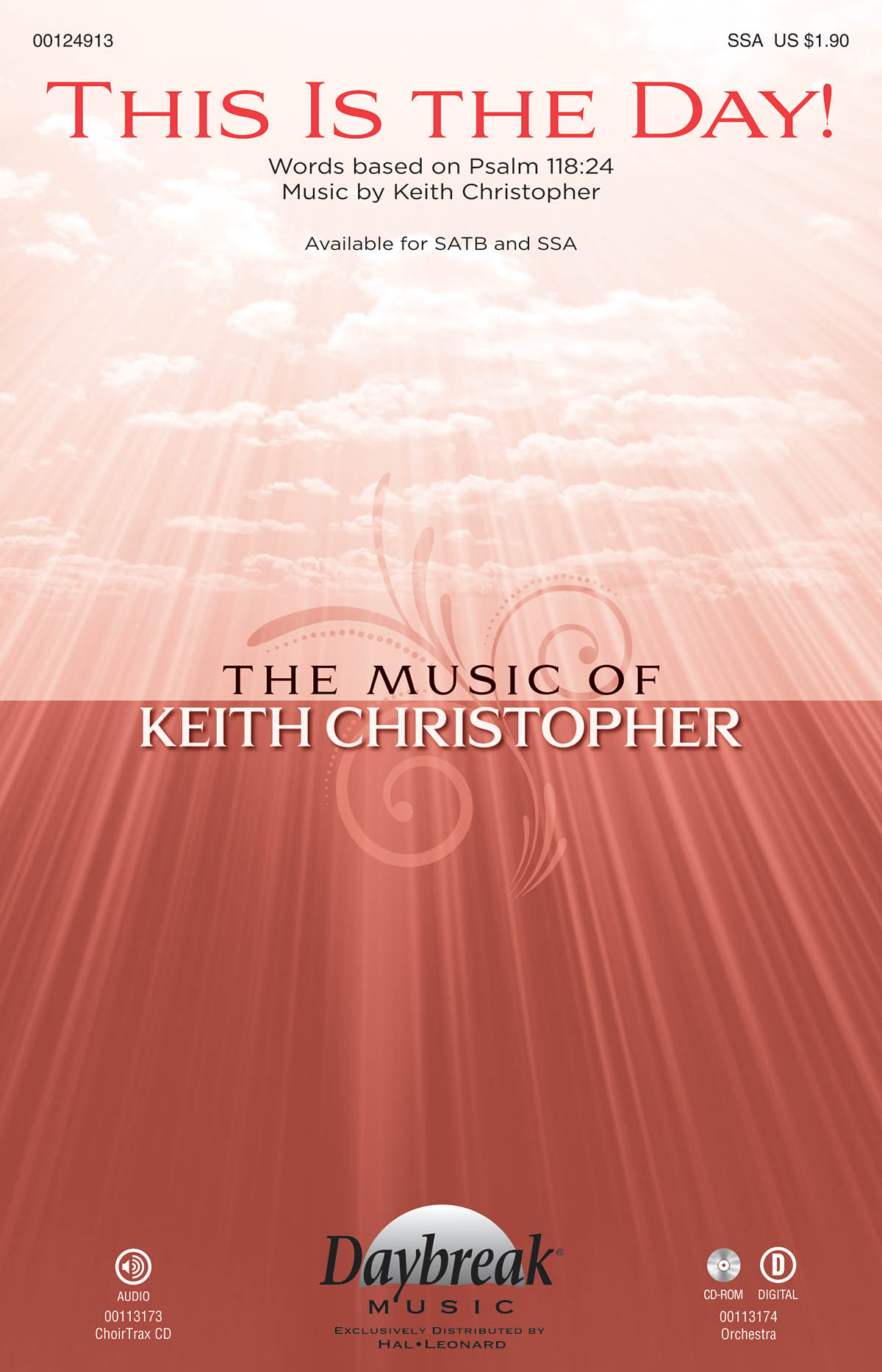 Christopher Keith This Is The Day Ssa Choral