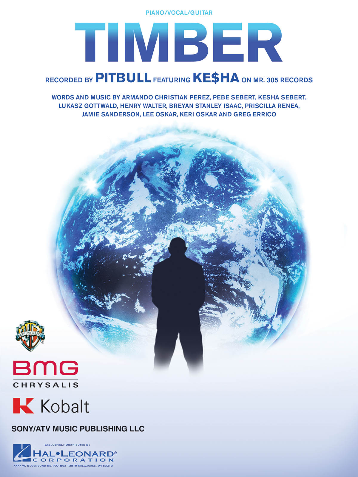 Pitbull/Kesha Timber Pvg Sheet