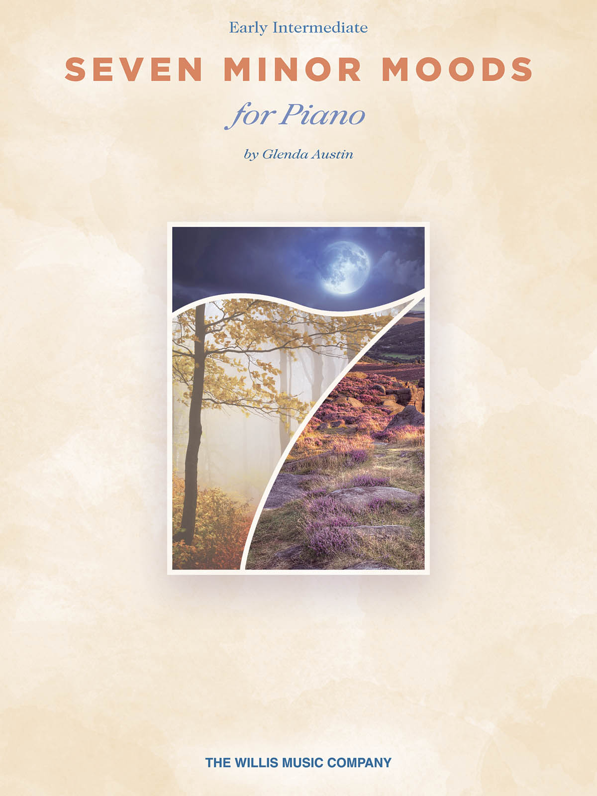 Seven Minor Moods For Piano Easy Intermediate Pf Bk