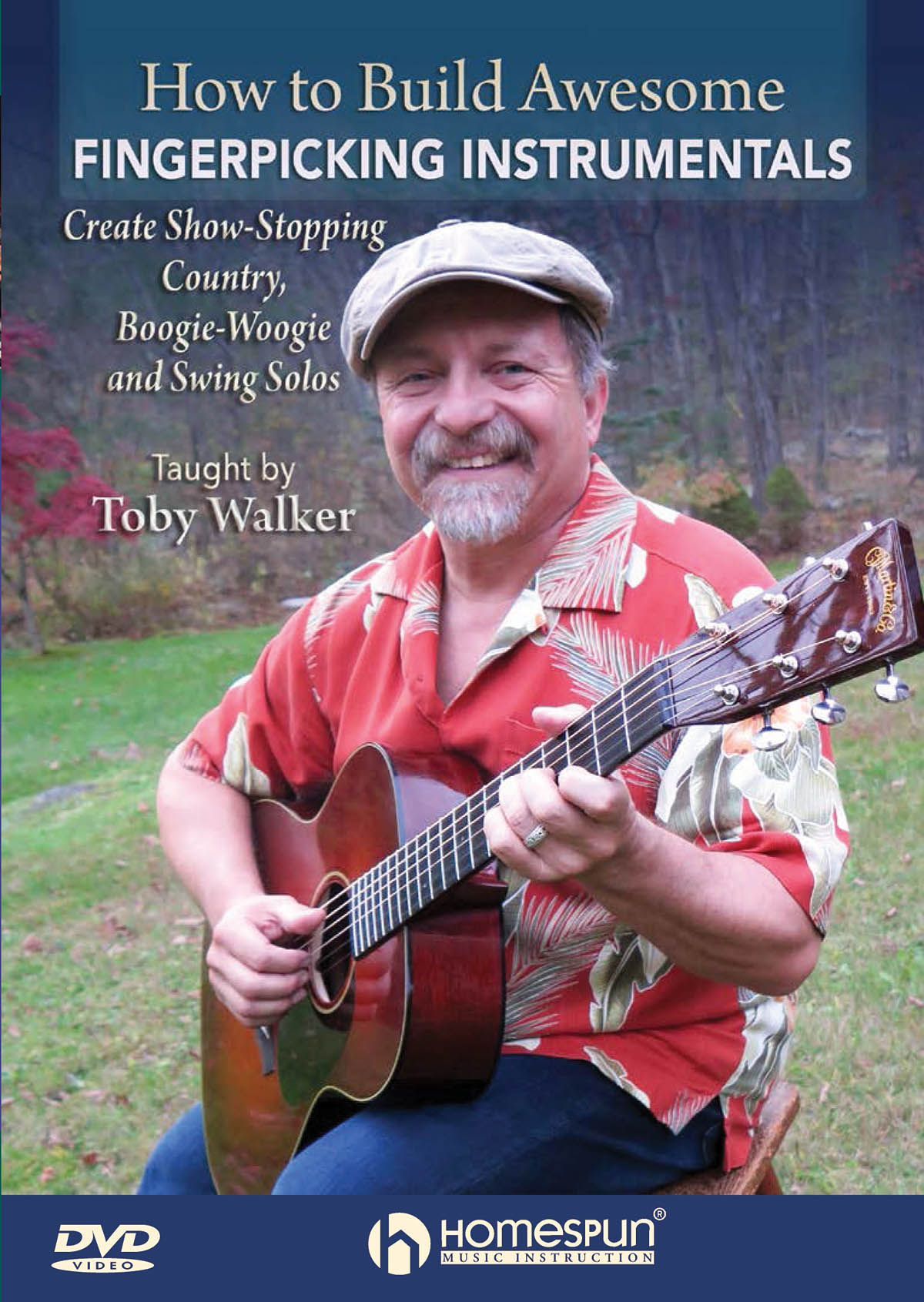 Walker Toby How To Build Awesome Fingerpicking Instrumentals Gtr Dvd