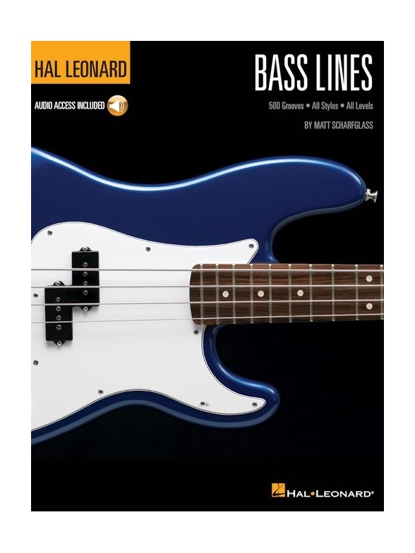 Matt Scharfglass: Bass Lines - Hal Leonard Bass Method