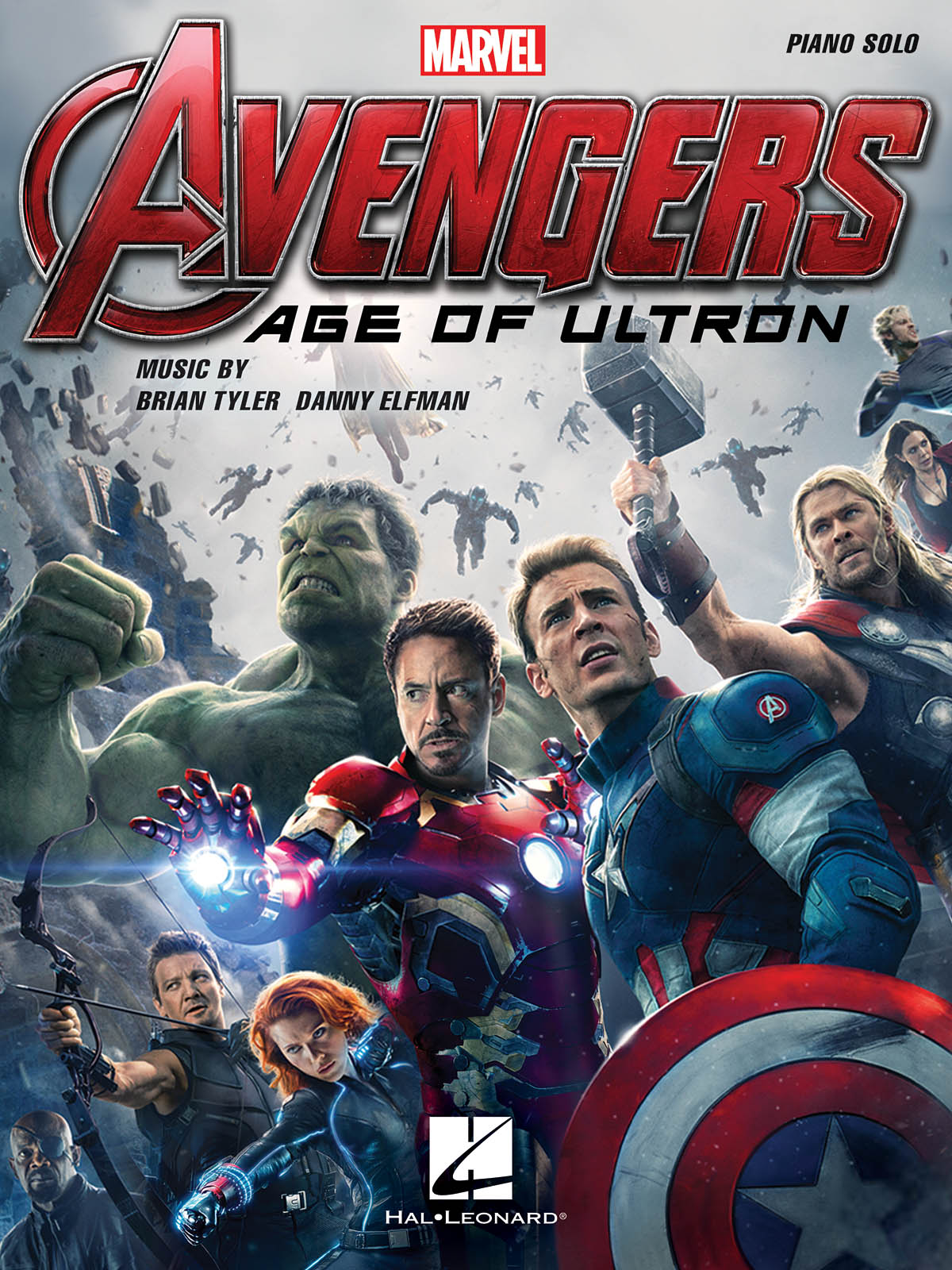 Avengers Age Of Ultron Pf Solo Songbook Bk