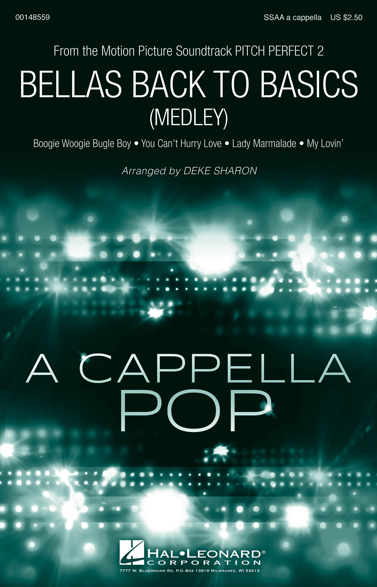 Bellas Back To Basics Medley Pitch Perfect 2 (Sharon) Ssaa Div A Capp