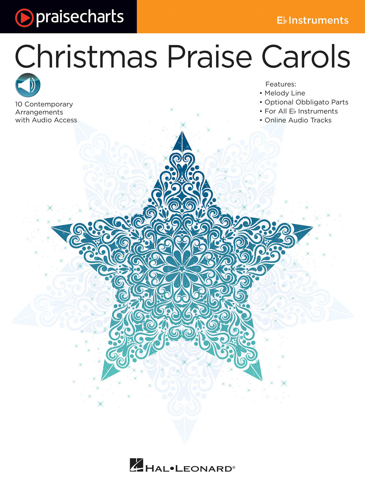 Praisecharts Christmas Praise Carols E Flat Instruments Bk/Audio