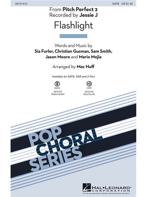 Jessie J: Flashlight (Pitch Perfect 2) - SATB