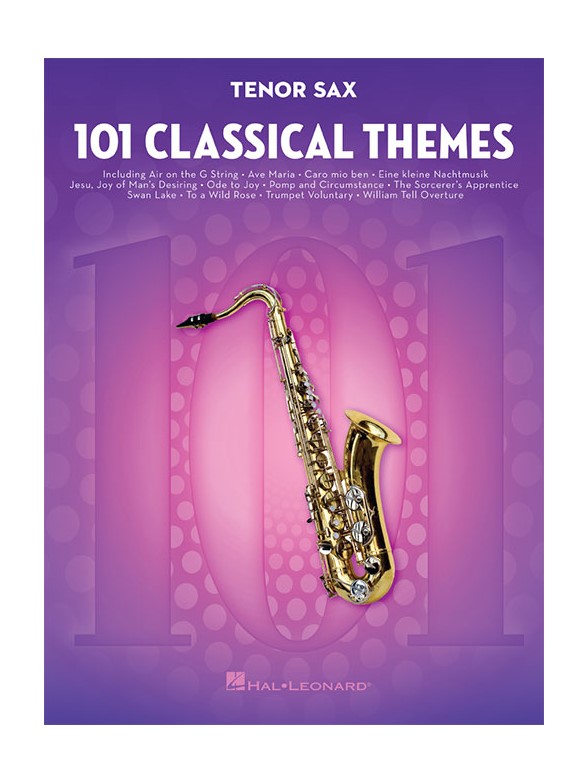 101 Classical Themes For Tenor Saxophone