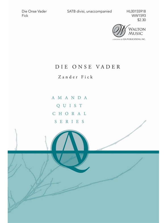 Zander Fick: Die Onse Vader