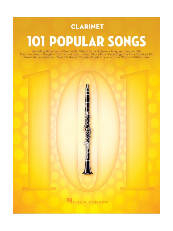 101 Popular Songs - Clarinet