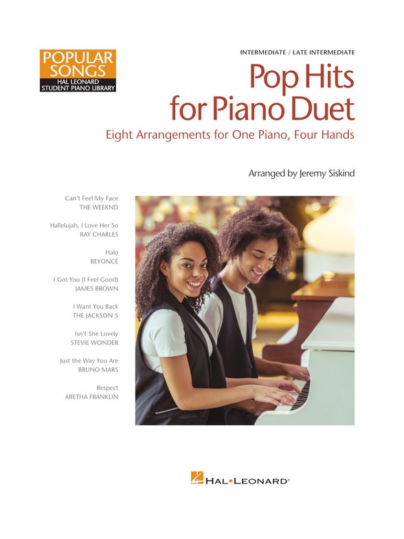 Pop Hits For Piano Duet: Popular Songs Series