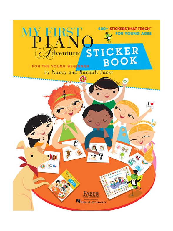 My First Piano Adventure: Sticker Book
