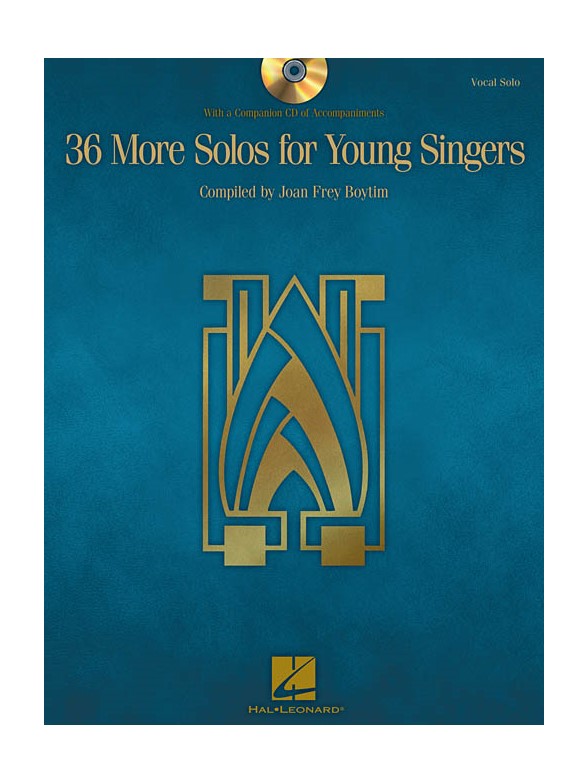 36 MORE SOLOS FOR YOUNG SINGERS (BOYTIM JOAN FREY) VOICE BOOK/CD