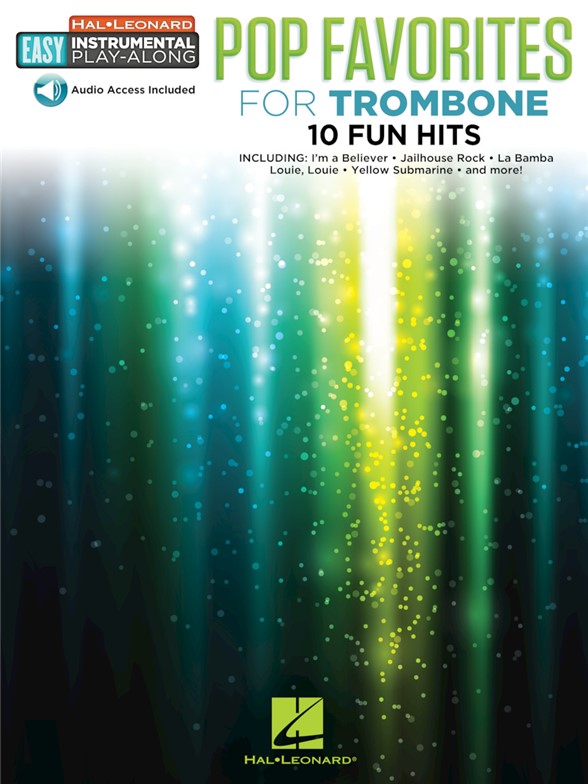 Instrumental Play-Along: Pop Favourites - Trombone (Book/Audio)