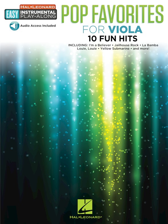 Instrumental Play-Along: Pop Favourites - Viola (Book/Audio)