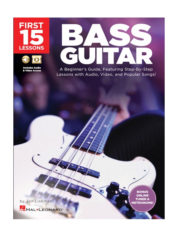 First 15 Lessons: Bass Guitar