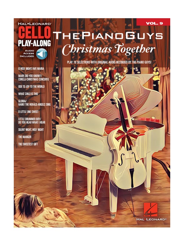 The Piano Guys: Christmas Together - Cello Play-Along Volume 9
