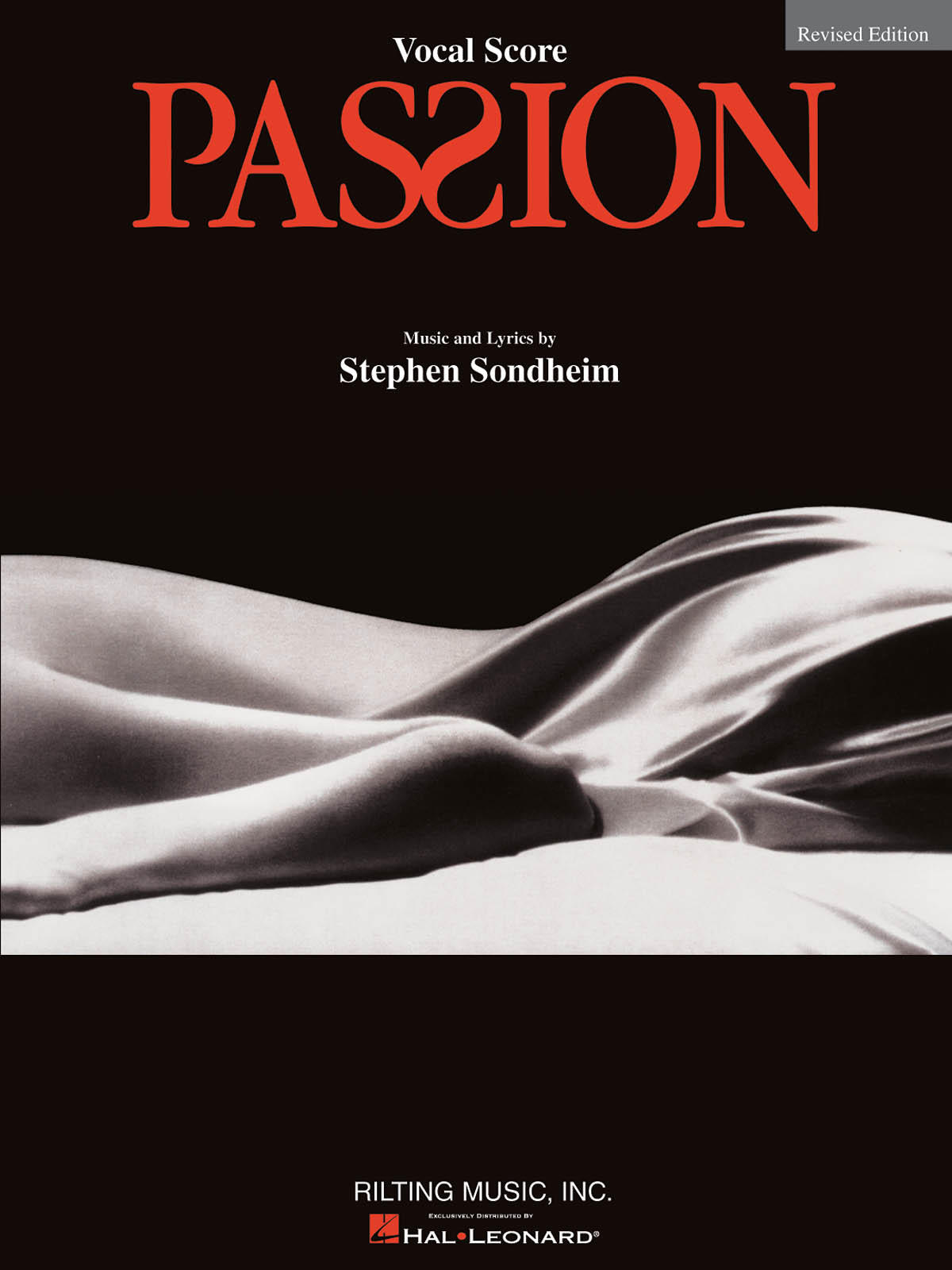 SONDHEIM STEPHEN PASSION REVISED EDITION VOCAL SCORE BOOK