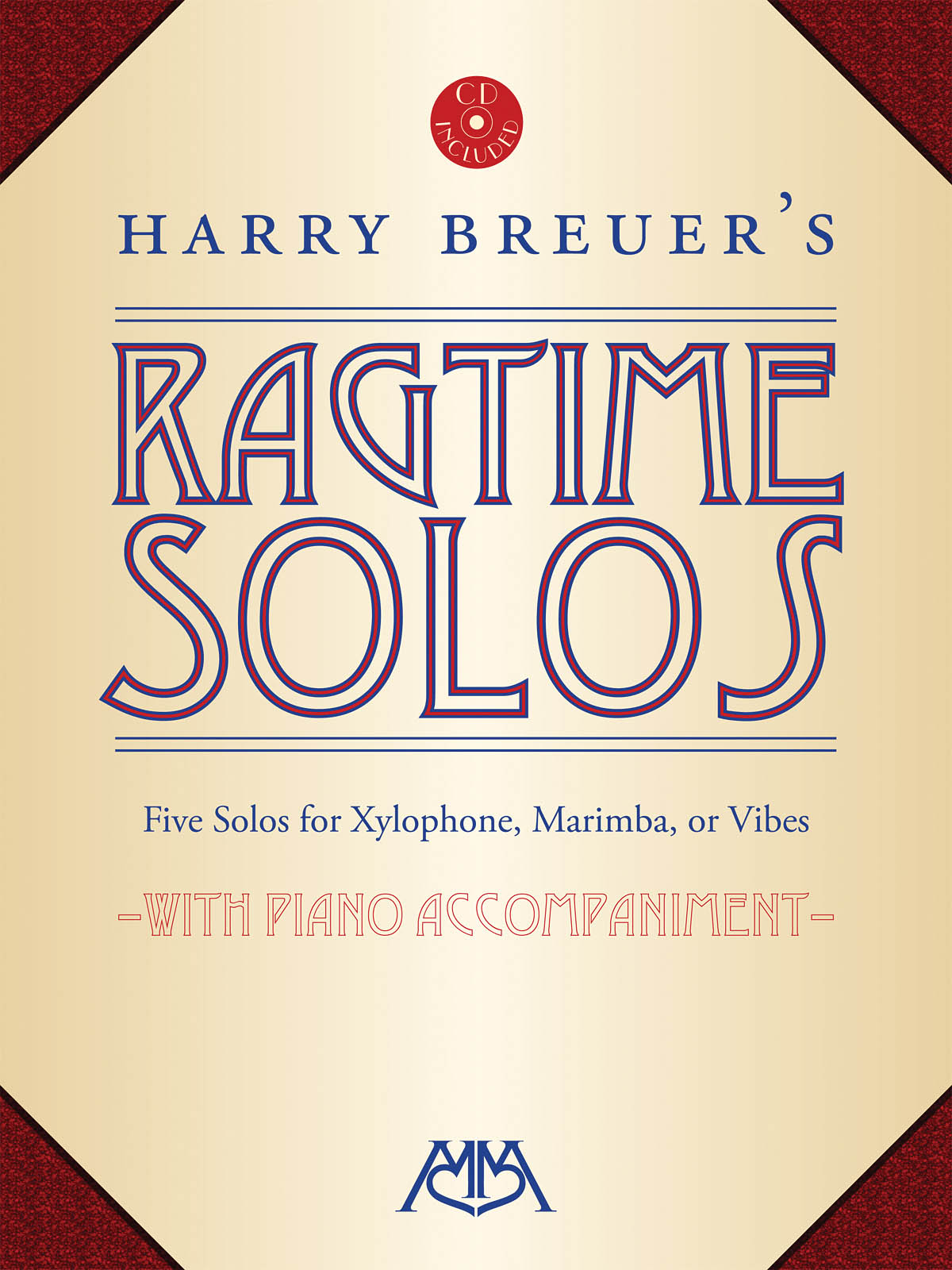 Breuer Ragtime Solos Perc Bk/Cd