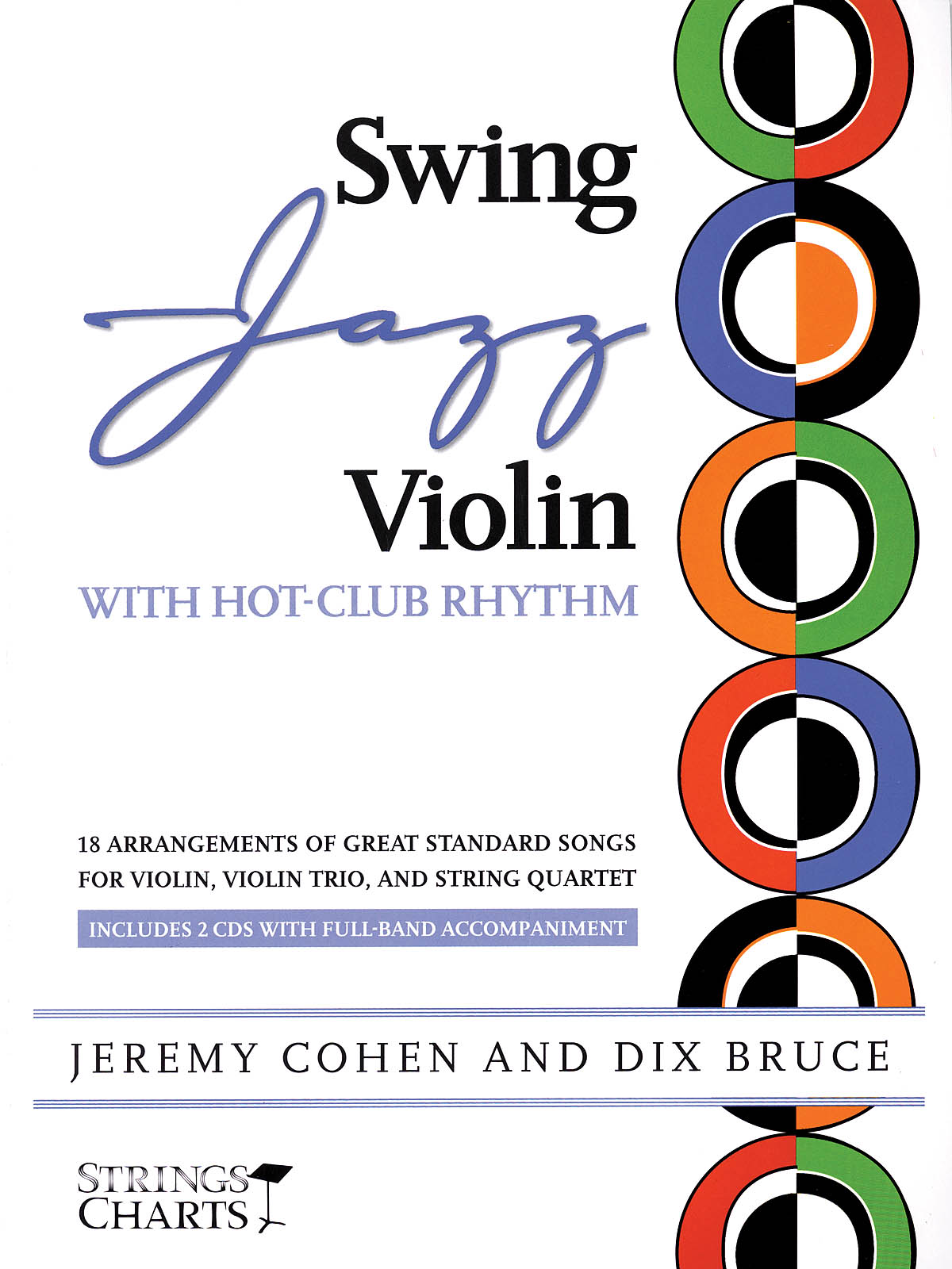 COHEN J & BRUCE D SWING JAZZ VIOLIN WITH HOT CLUB RHYTHM VLN BK/2CD