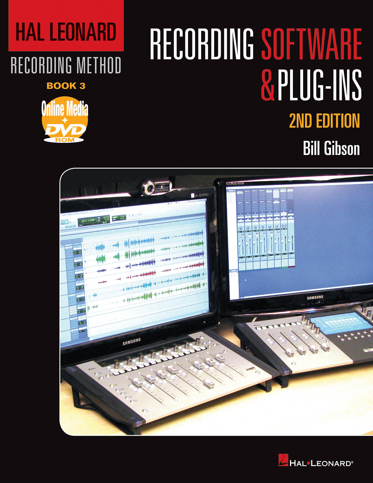 HAL LEONARD RECORDING METHOD BK 3 RECORDING SOFTWARE & PLUG-INS BK/DVD