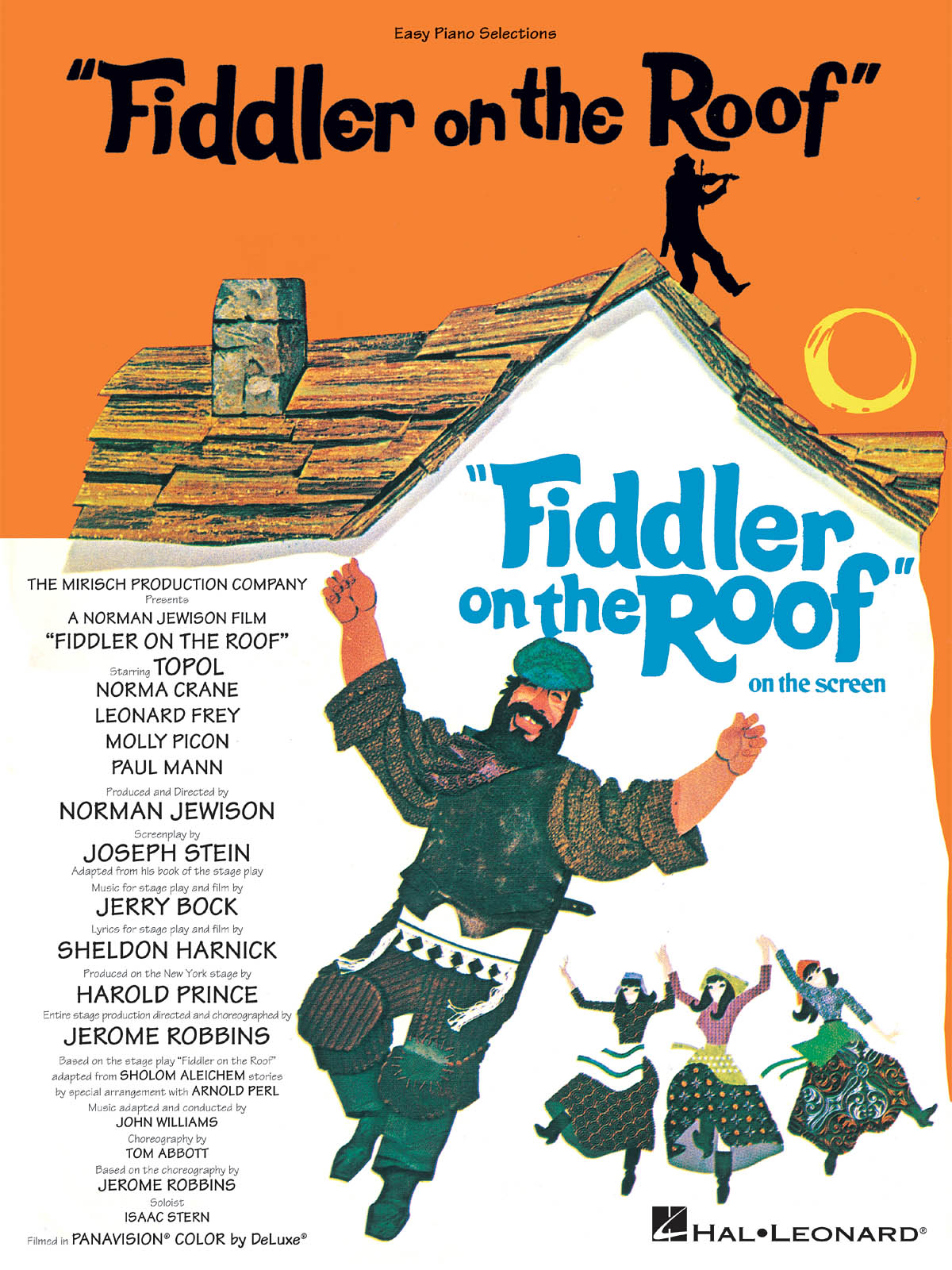 BOCK JERRY FIDDLER ON THE ROOF EASY PIANO PF SELECTIONS BK