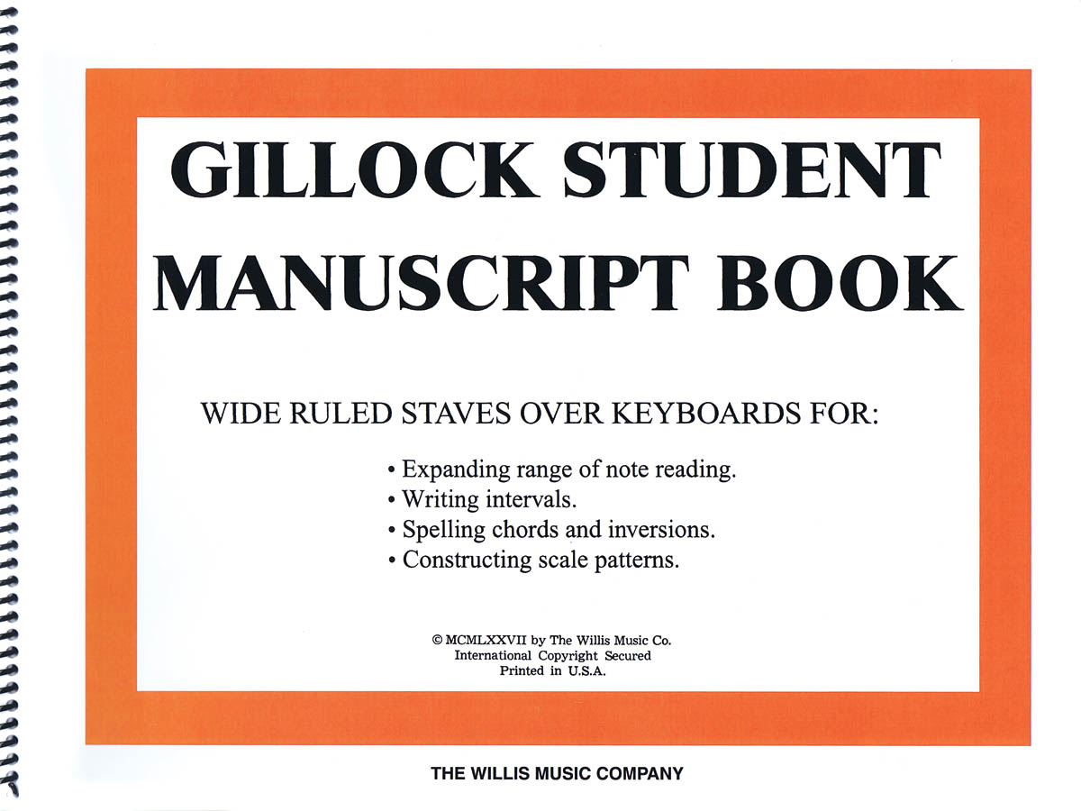Gillock Manuscript Book
