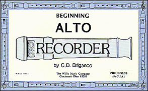 Brigance Beginning Alto Rec Bk