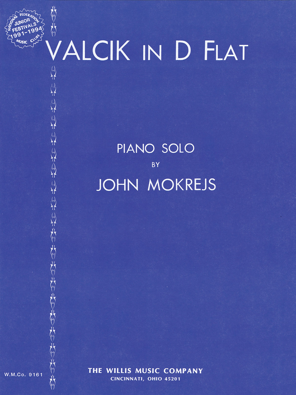 Mokrejs Valcik In Db Pf Solo Sheet