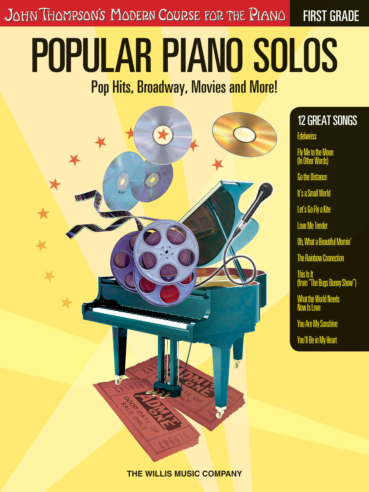Popular Piano Solos 1st Grd Pf Bk