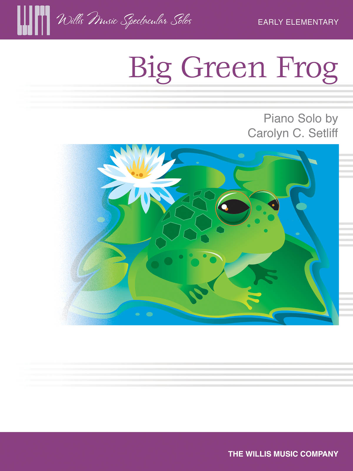 Setliff Big Green Frog Pf Solo Sheet