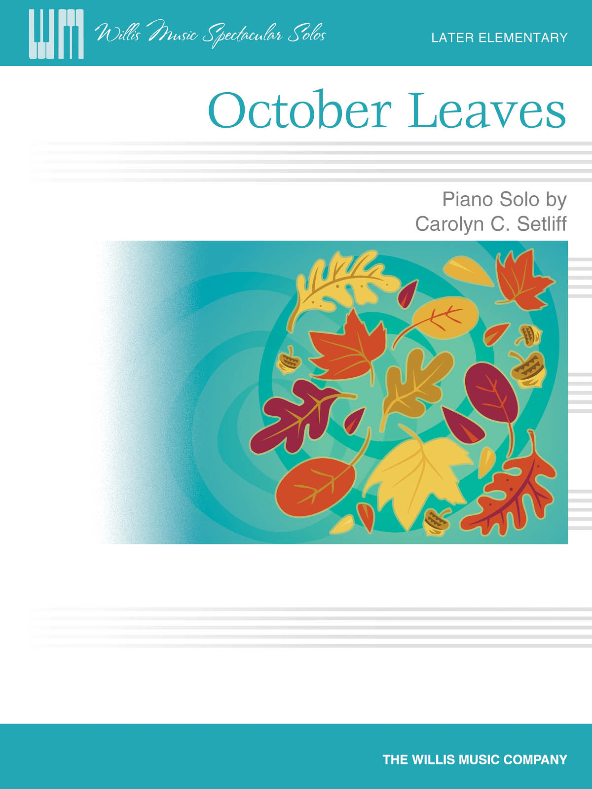 Setliff October Leaves Pf Solo Sheet