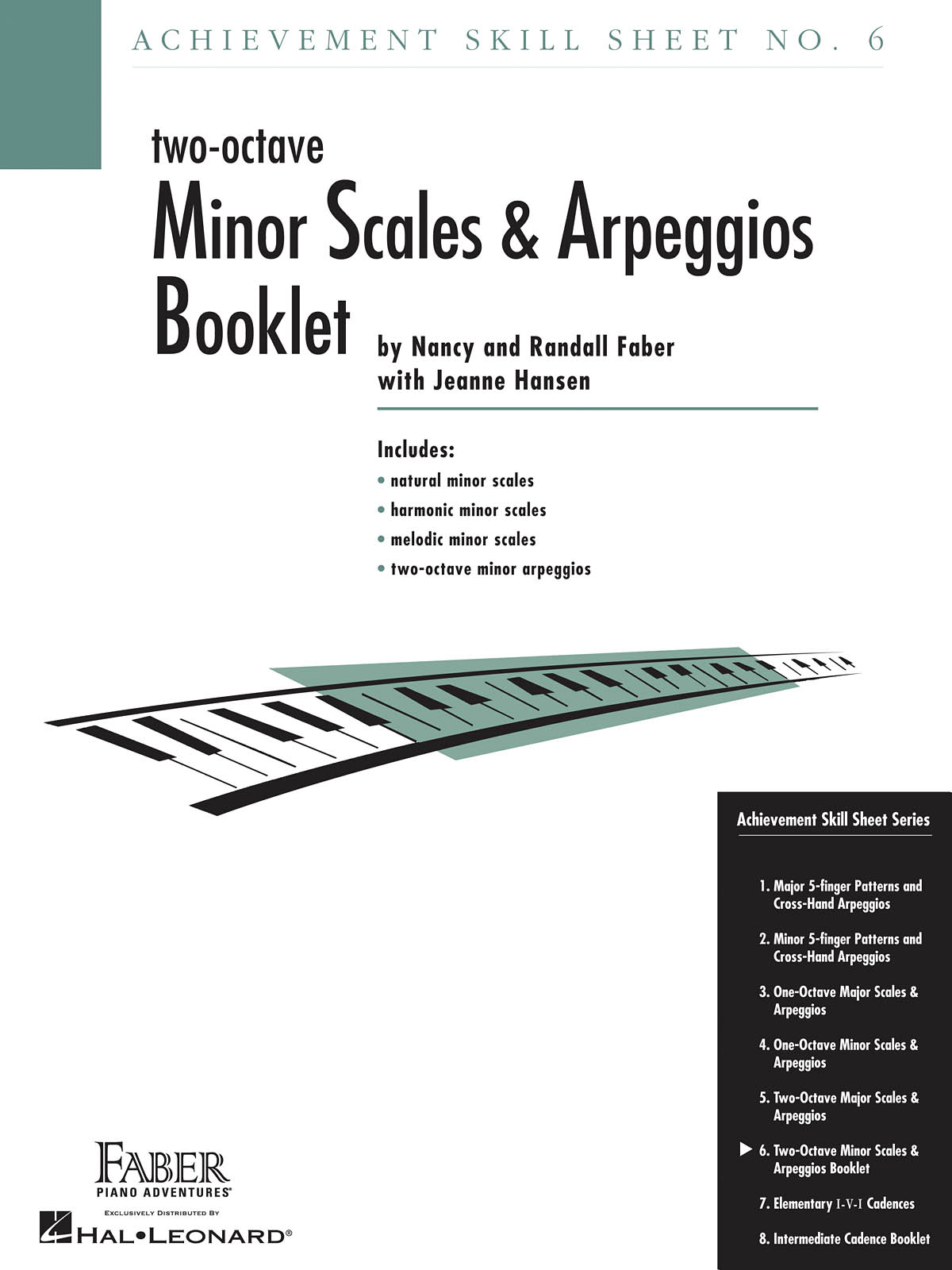 Faber/Weisman: Achievement Skill Sheet No. 6, Two-Octave Minor Scales & Arpeggios