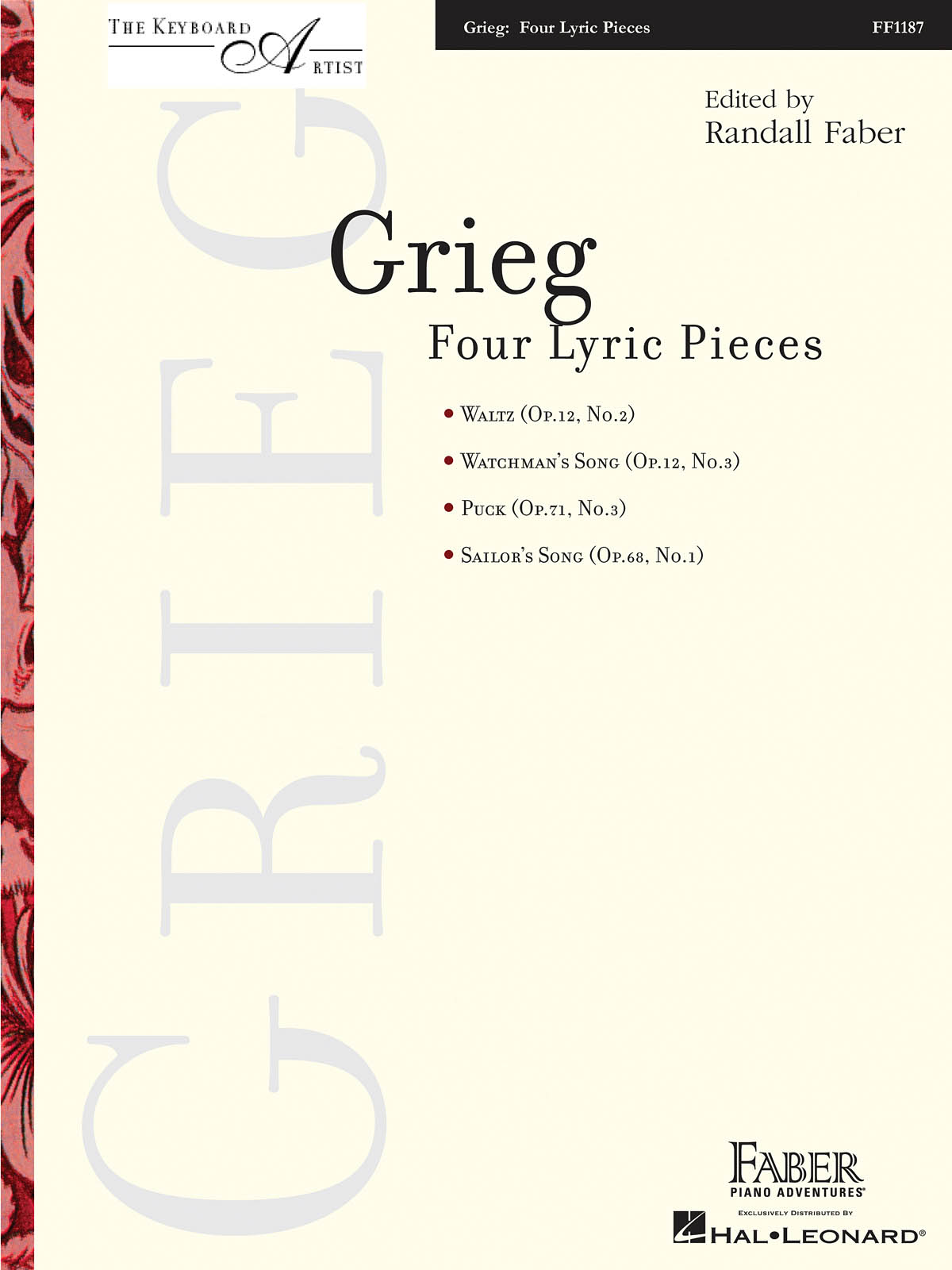 Grieg: Grieg: Four Lyric Pieces
