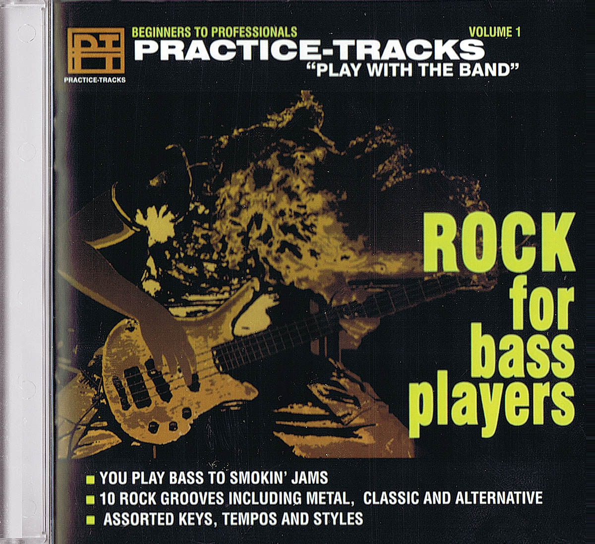 PRACTICE TRACKS PLAY WITH THE BAND ROCK FOR BASS PLAYERS CD