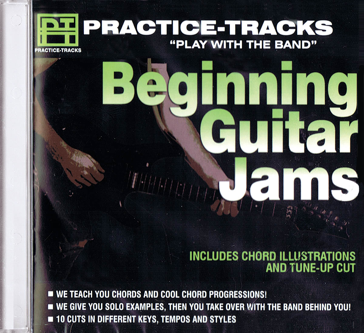 PRACTICE TRACKS PLAY WITH THE BAND BEGINNING GUITAR JAMS CD